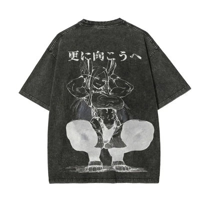 My Hero Academia Mirko Acid Wash Tee