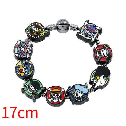 One Piece Luffy Charm Bracelet