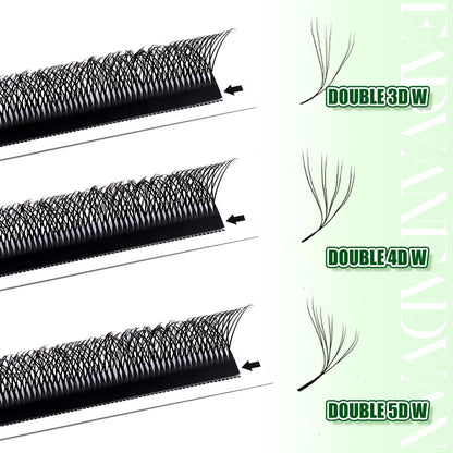 Anime Eyelashes Extensions Fanning Lashes