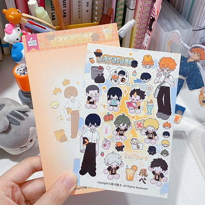 Wakawaka Cute Character Stickers