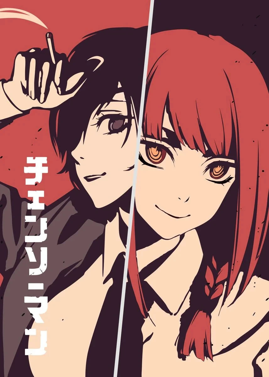Chainsaw Man Denji Canvas Poster