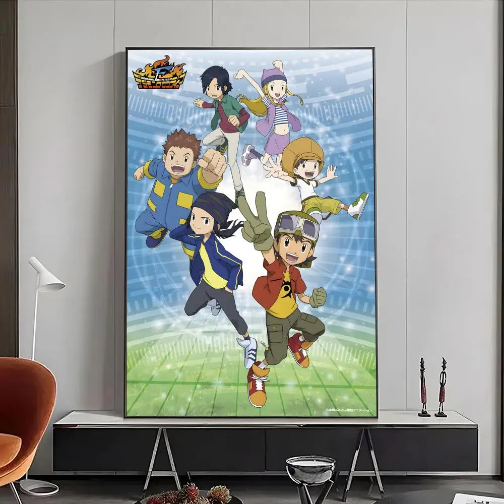Digimon Poster Wall Art