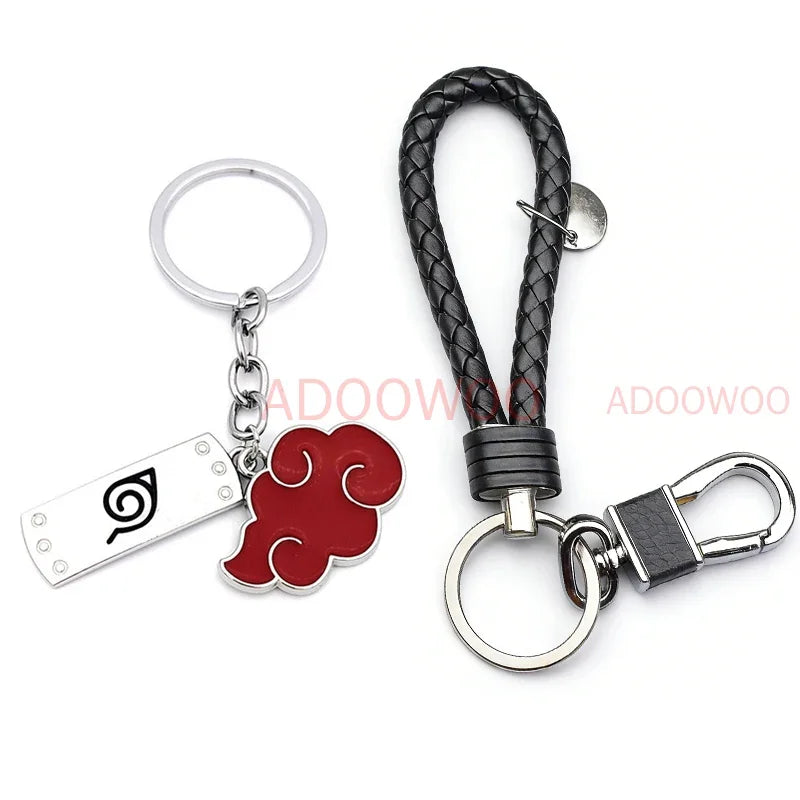 Naruto Red Cloud Keychain