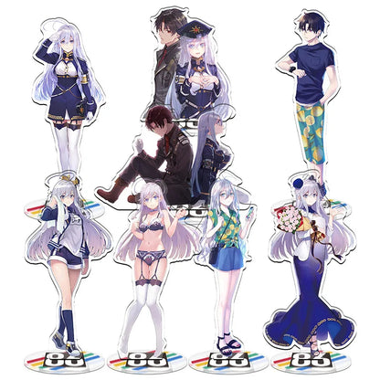 Anime 86 Eighty-Six 15cm Kukumila Kurena Milizé Vladilena Shuga Raiden Acrylic Stand Model Decor Standing Birthday Gift