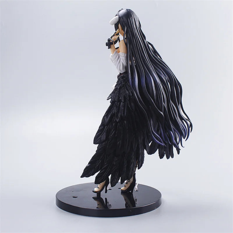 21cm Albedo Action Figures Black Wings Protector PVC Collectible