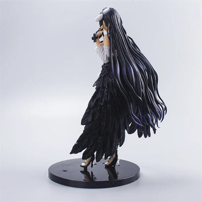 21cm Albedo Action Figures Black Wings Protector PVC Collectible