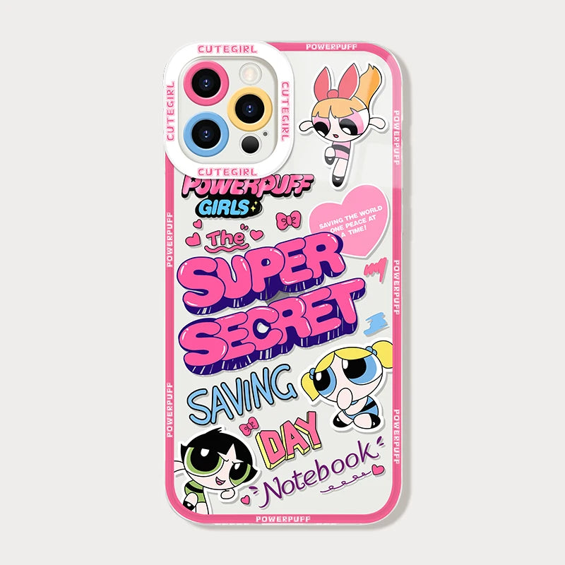 Powerpuff Girls Silicone Phone Case