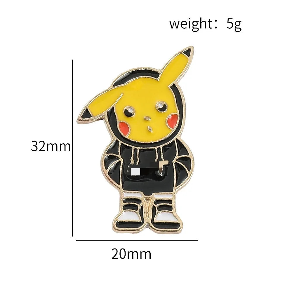 Pikaichue Character Enamel Pin