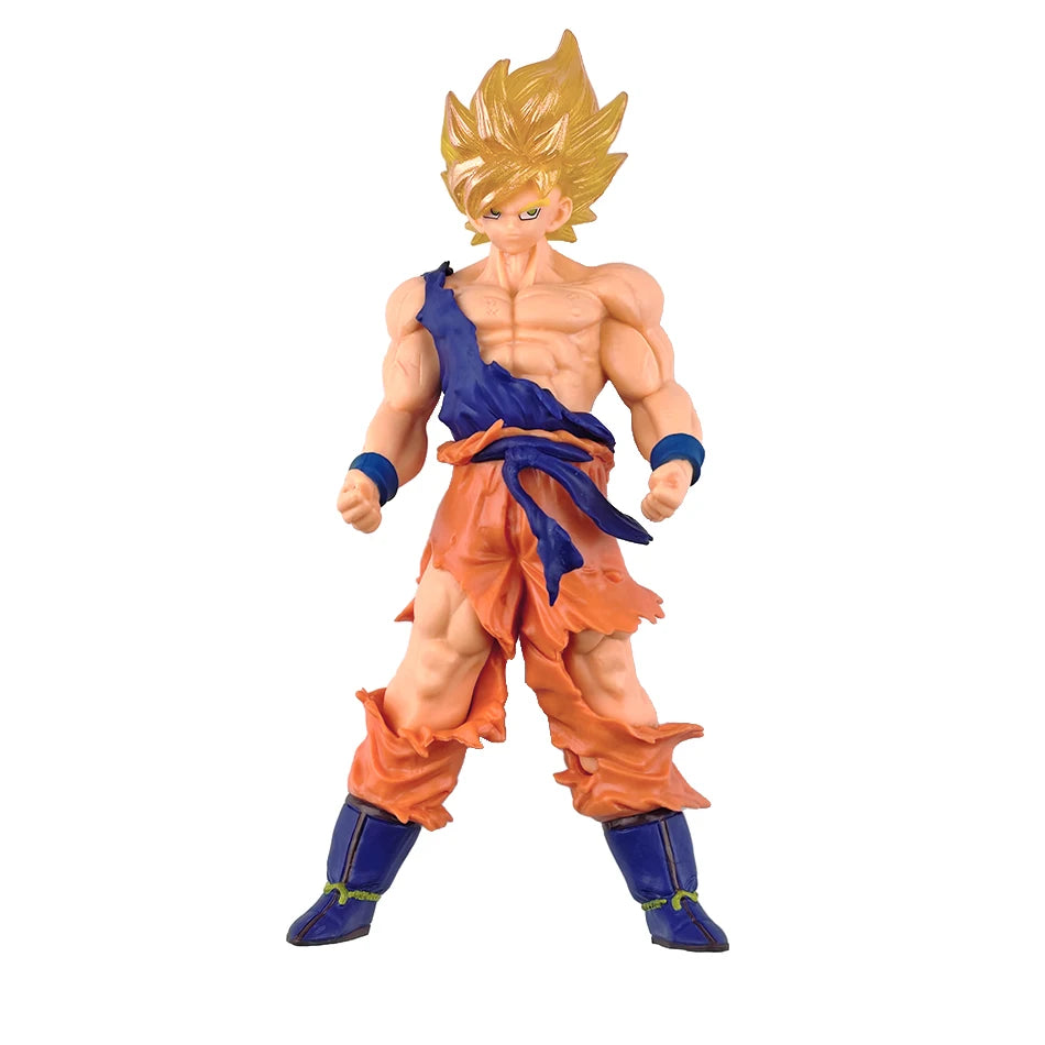 17-18CM Anime Dragon Ball Z Super Saiyan Son Goku Broly Vegeta Anime Action Figures Model Gifts Toys Figurines for Kids