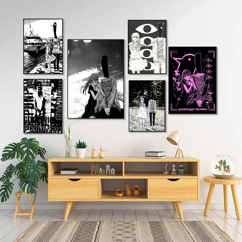 Goodnight Punpun Poster Wall Art