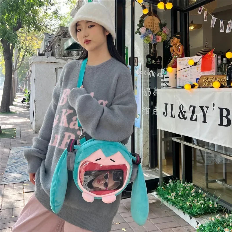 Hatsune Miku Plush Backpack