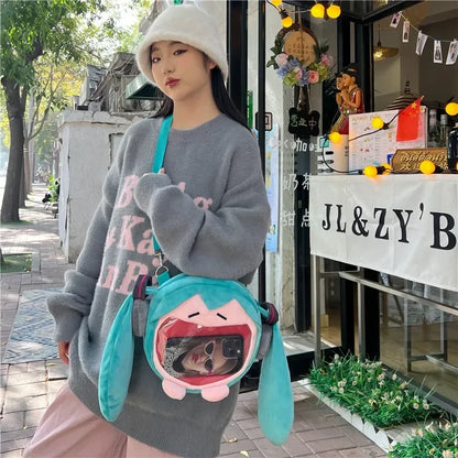 Hatsune Miku Plush Backpack