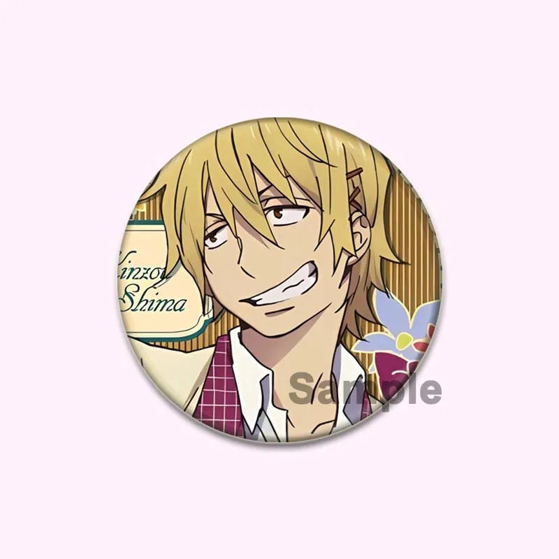 Blue Exorcist Okumura Rin Brooch Pins
