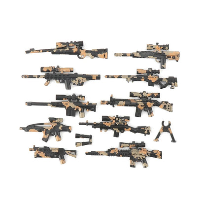 Military Special Forces SWAT Gangster Jeeps Off-Road Vehicle Assault Boat Model Soldier Weapons Building Block Toy For Children