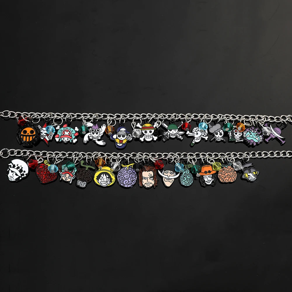 One Piece Luffy Charm Bracelet