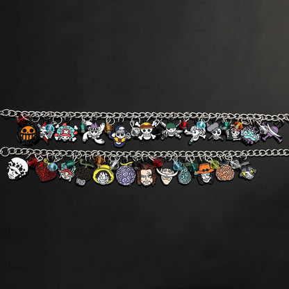 One Piece Luffy Charm Bracelet