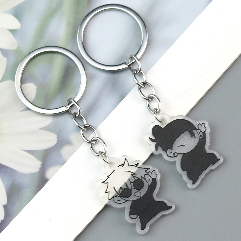 Jujutsu Kaisen Gojo Geto Keychain