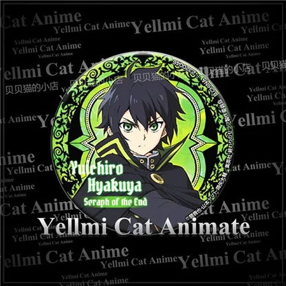 The End of Seraph Badge Brooch