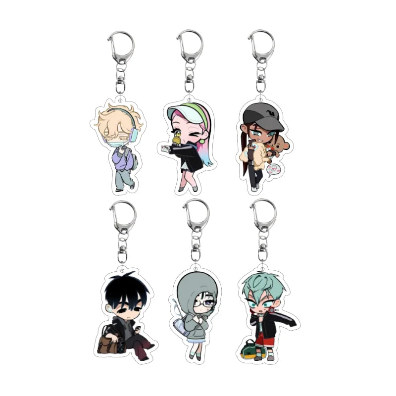 Alien Stage Character Keychain