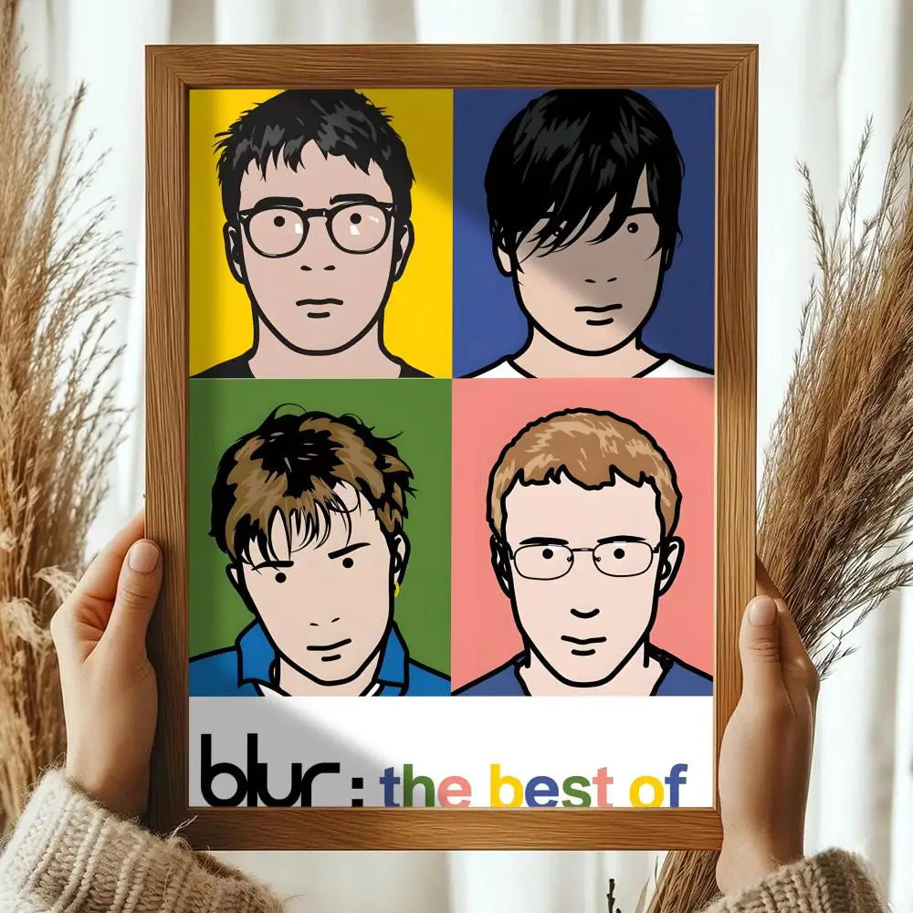 B-Blur Band Poster