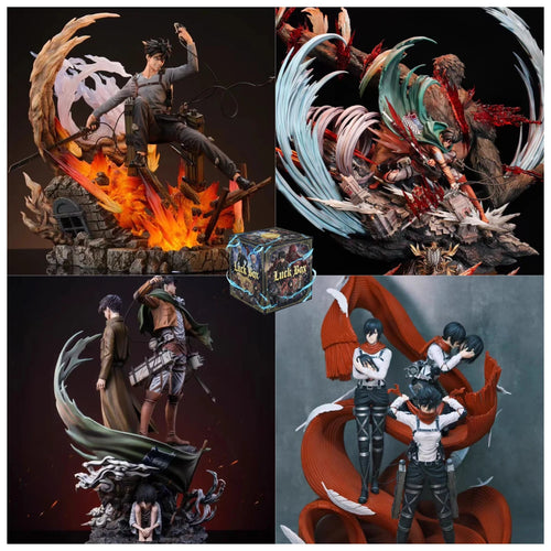 Attack on Titan Blind Box Anime Figure PVC Model
