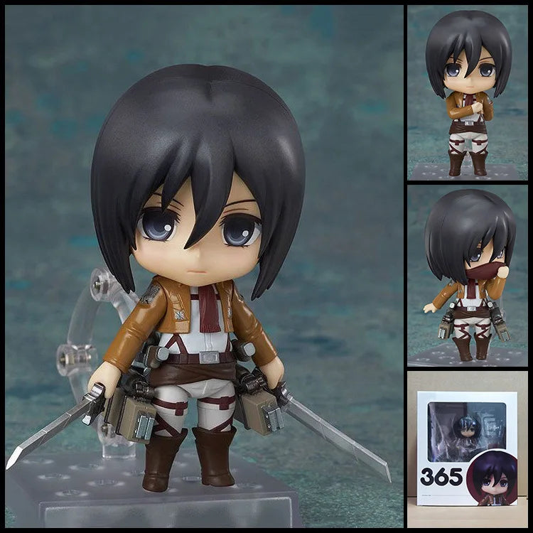 Good Smile Attack On Titan Eren Yeager 375 Interchangeable Face Movable Action Figure Collectible Figurine Decoration