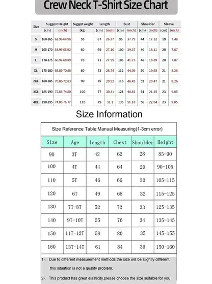 ONE PIECE Anime Luffy GEAR 5 Printed Cotton T-shirt Men's and Women's Summer New Street Hip Hop Loose Casual Parent Child Top