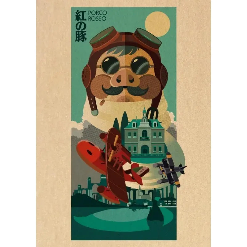 Studio Ghibli Miyazaki Canvas Art