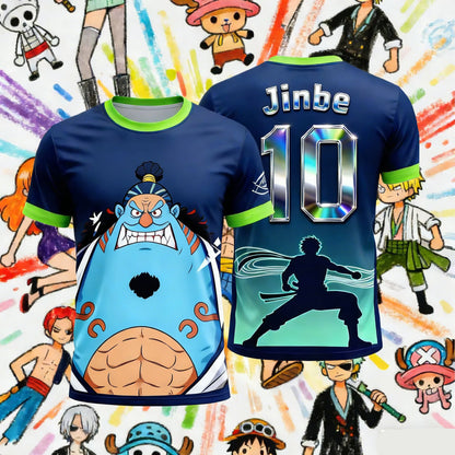 Summer 2026 One Piece Tony Chopa "Cute Team Uniform No. 06" 3D Print Breathable Quick-drying T-shirt Male/Female Top Y2k
