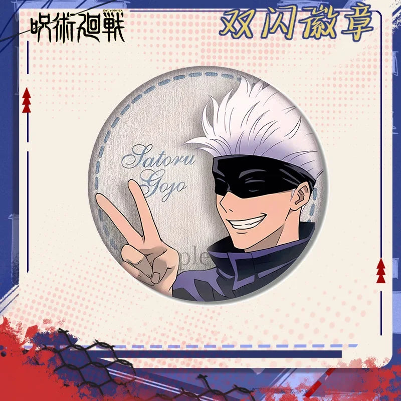 Jujutsu Kaisen Gojo Geto Badge