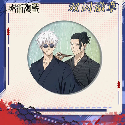 Jujutsu Kaisen Gojo Geto Badge