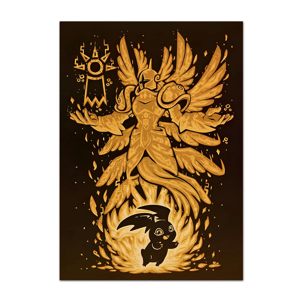 Digimon Poster Canvas Art