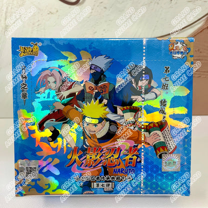 KAYOU Genuine Naruto Cards T2W9 T4W8 Booster Box Anime TCG Rare SE BP CR MR Ninja World Fight Chapter Collection Kids Toy Gift