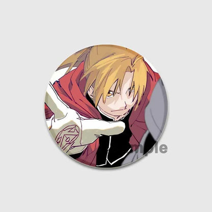 Fullmetal Alchemist Enamel Brooches