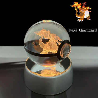 Pokemon Pikachu LED Crystal Ball