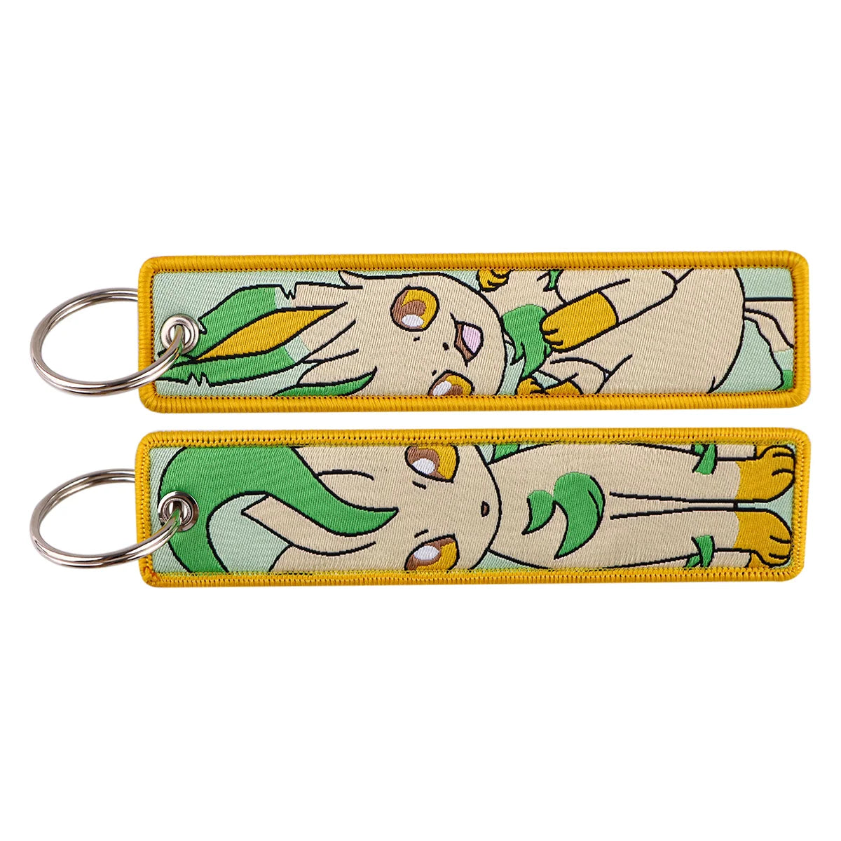 Anime Game Embroidery Keychain