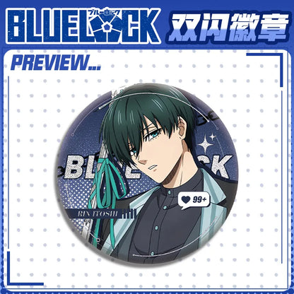 Blue Lock Double Flash Badge
