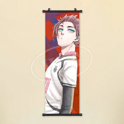 Blue Lock Reo Mikage Canvas Scroll