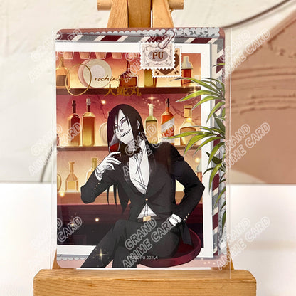 Kayou Original Naruto Card W6T4 W7T4 W8T4 PU Full Series Single Card No.01-08 Rare Itachi Uchiha Anime Collection Card Toy Gift