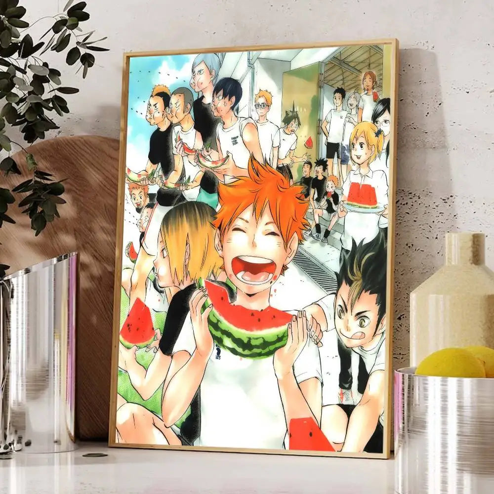 Haikyuu Poster Wall Sticker