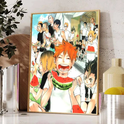 Haikyuu Poster Wall Sticker