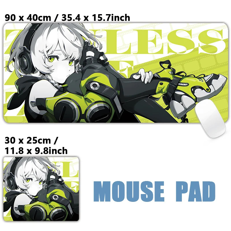 ZZZ Gaming Hoshimi Miyabi Ye Shunguang Remielle Sigrid Mouse Pad