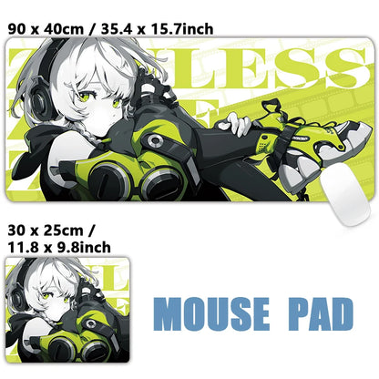 ZZZ Gaming Hoshimi Miyabi Ye Shunguang Remielle Sigrid Mouse Pad