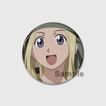 Fullmetal Alchemist Enamel Brooch – Handmade Pin