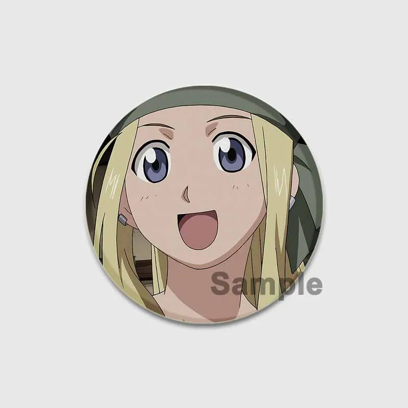 Fullmetal Alchemist Enamel Brooches