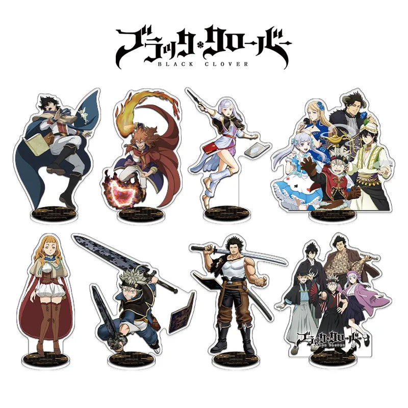 Black Clover Asta Yuno Acrylic Stand