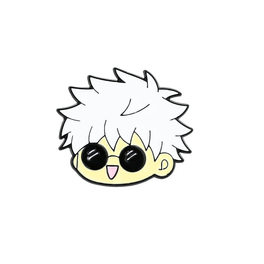 Anime Enamel Character Brooch