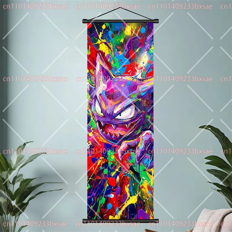 Pokémon Gengar Hanging Scroll