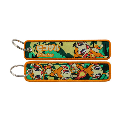 Anime Cute Animals Keyring