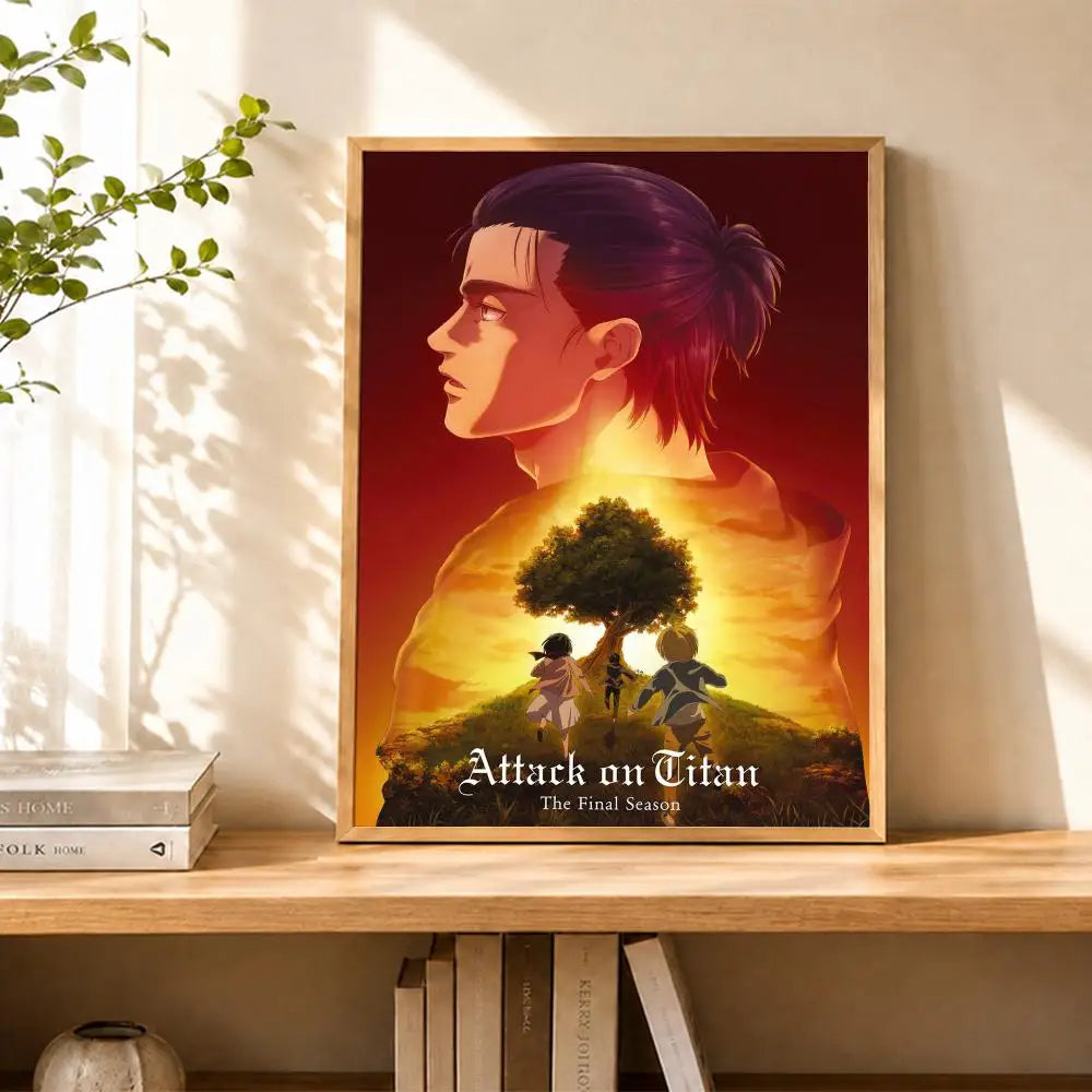 Levi Ackerman Attack On Titan Poster Water Proof Paper Print Room Decor Stickers Art Wall Decor Living Room